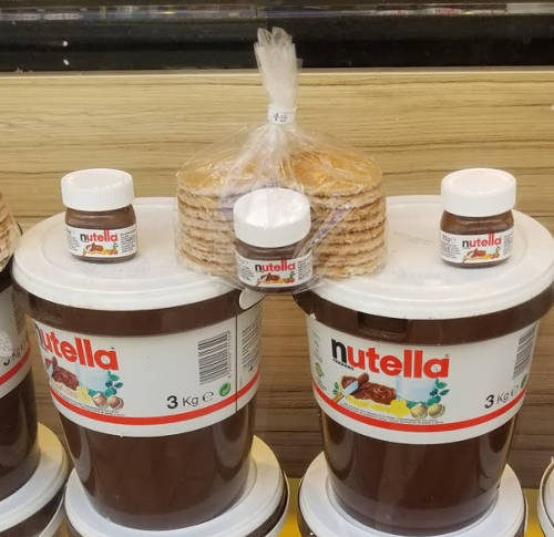 Amsterdam Stroopwafels and Nutella