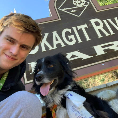 Skagit River Park Dane and Smudge