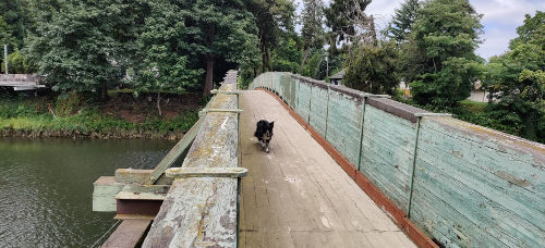 Allentown 119th Street footbridge