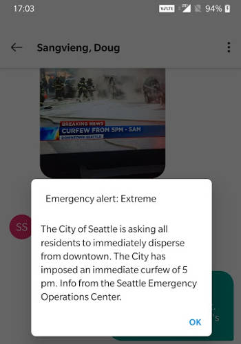 Seattle Curfew