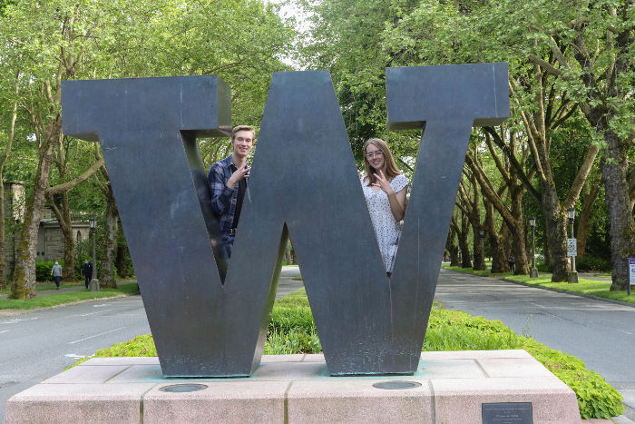 Grads Brock and Maddy 07