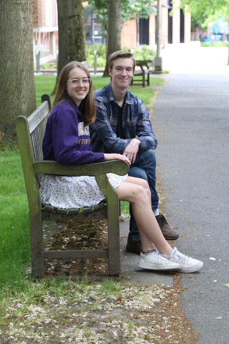 Grads Brock and Maddy 12