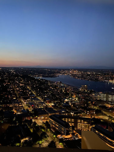 Space Needle Sunset 02