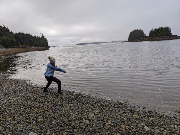 Juneau 13 Skipping Rocks Maddy