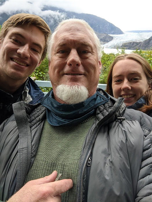 Juneau 16 Mendenhall Glacier Brock Papa Maddy