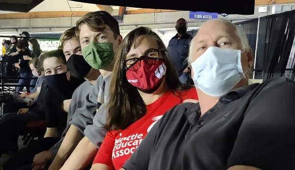 Kaley, Brock, Will, Mom