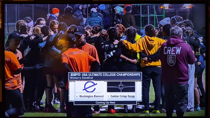 Ultimate College Nationals Semis Element Carleton 01