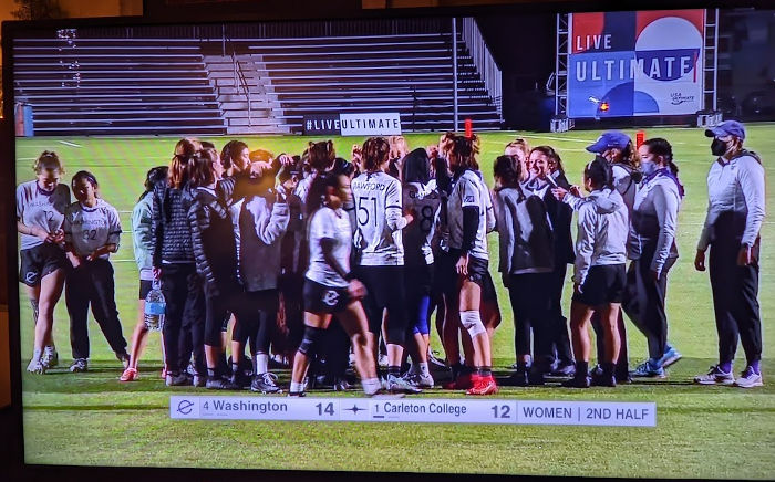 Ultimate College Nationals Semis Element Carleton 02