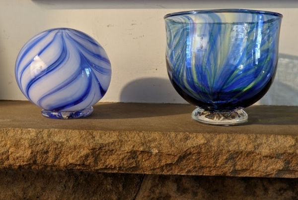 Seattle Glassblowing Float and Bowl