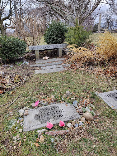 NYC Brooklyn Green-Wood Cemetery Leonard Bernstein