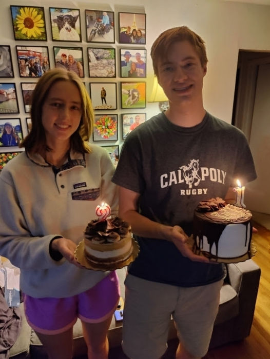 Twins 21st Birthday Cakes