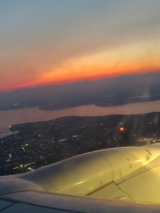 SEA Flight Fireworks