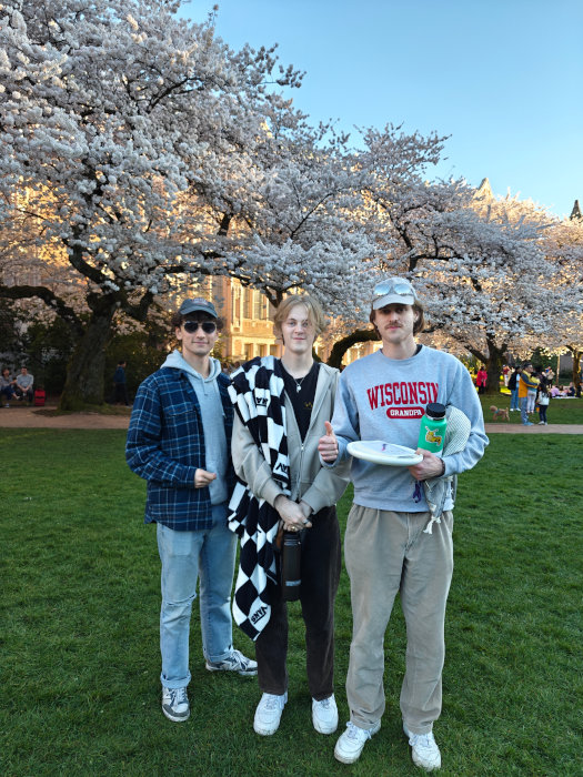 UW Quad Dane Friends