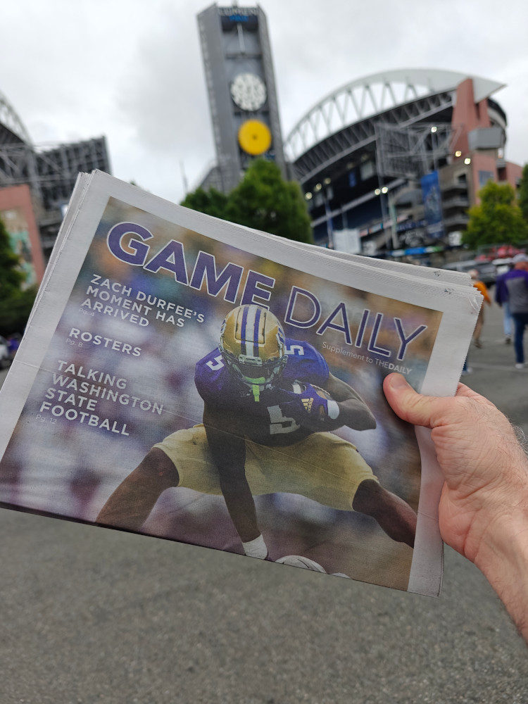 Apple Cup Game Day