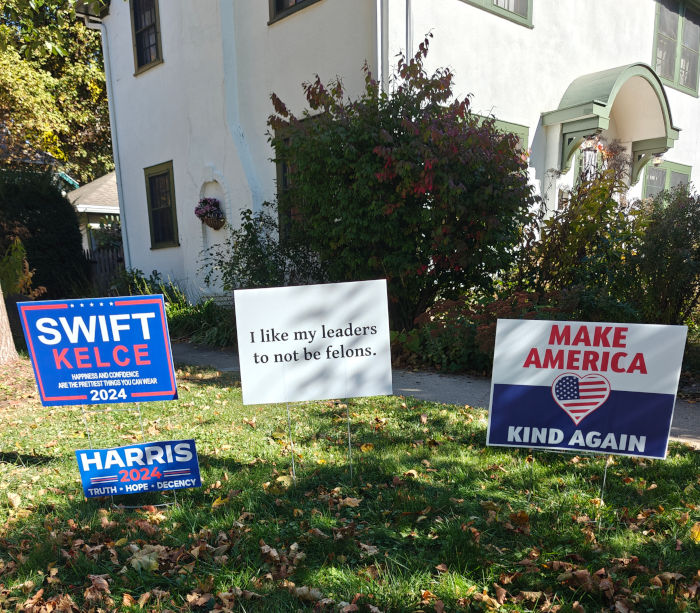 WI MSN Political Signs