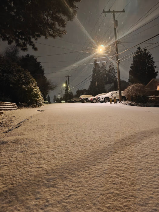 Snow NE 97th St