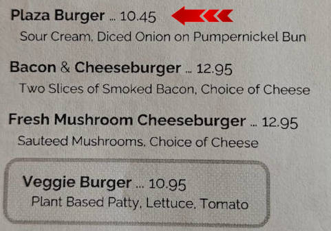 MSP Plaza Burger