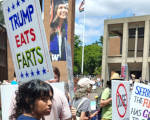 No Kings Trump Eats Farts