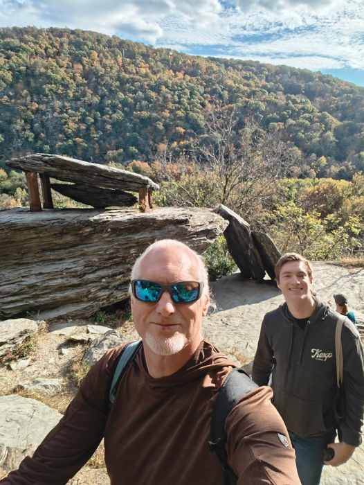 WV Harpers Ferry Jefferson Rock