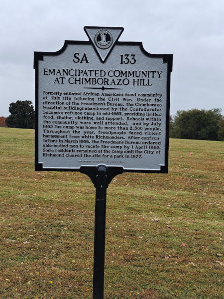 Chimborazo Hospital Site Richmond