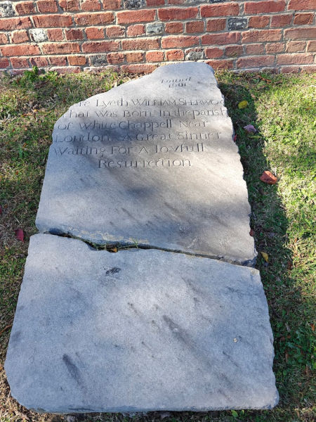 Grave at Jamestown