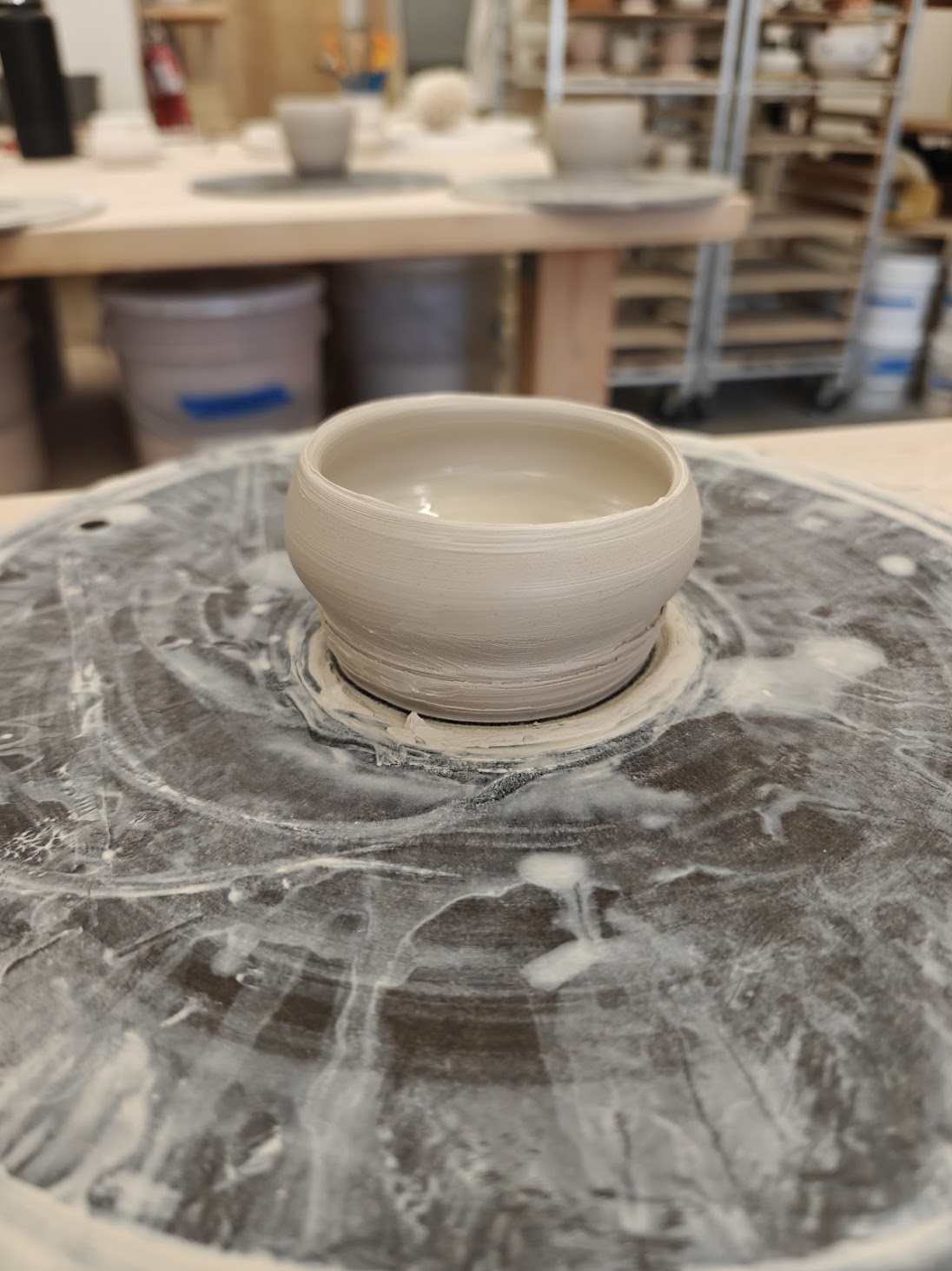 Pottery Wheel Centered