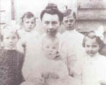 Nettie Pierce Bracey and kids