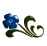 blue flower