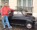 Robbie with Fiat