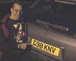 Robbie with London UW Car