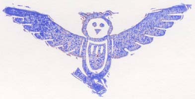 Owl stamp